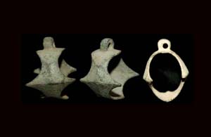 Bronze Age Dagger Scabbard Mount, Urnfield Culture 1000-800 BC Bronze Age Dagger Scabbard Mount, Urnfield Culture 1000-800 BC